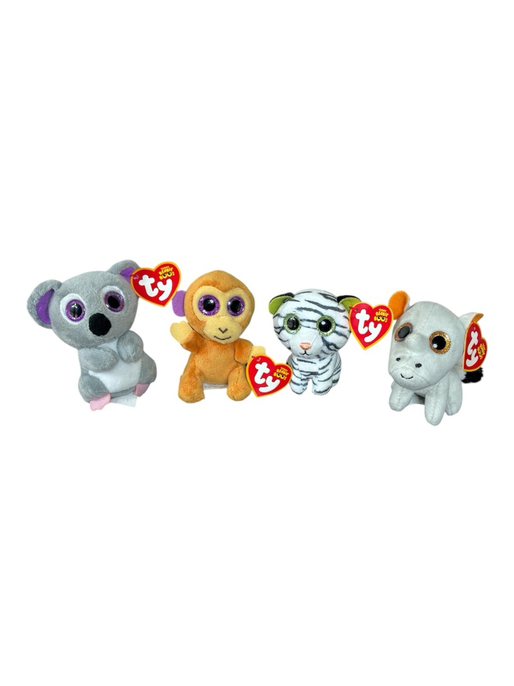 2017 Ty McDonalds 4 Collectible Teenie Beanie Boos Plush Toys Limited Edition